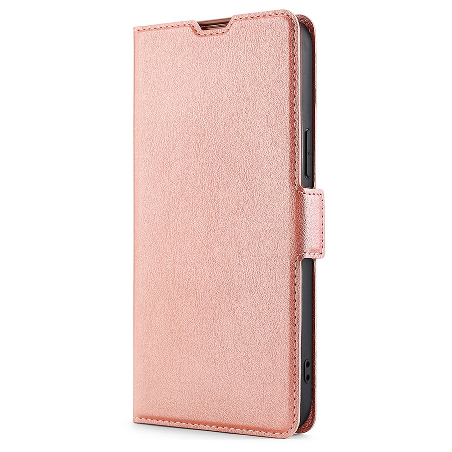 For Infinix Hot 30i PU Leather Viewing Stand Phone Cover Card Holder Shockproof Case