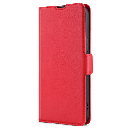 For Infinix Hot 30i PU Leather Viewing Stand Phone Cover Card Holder Shockproof Case