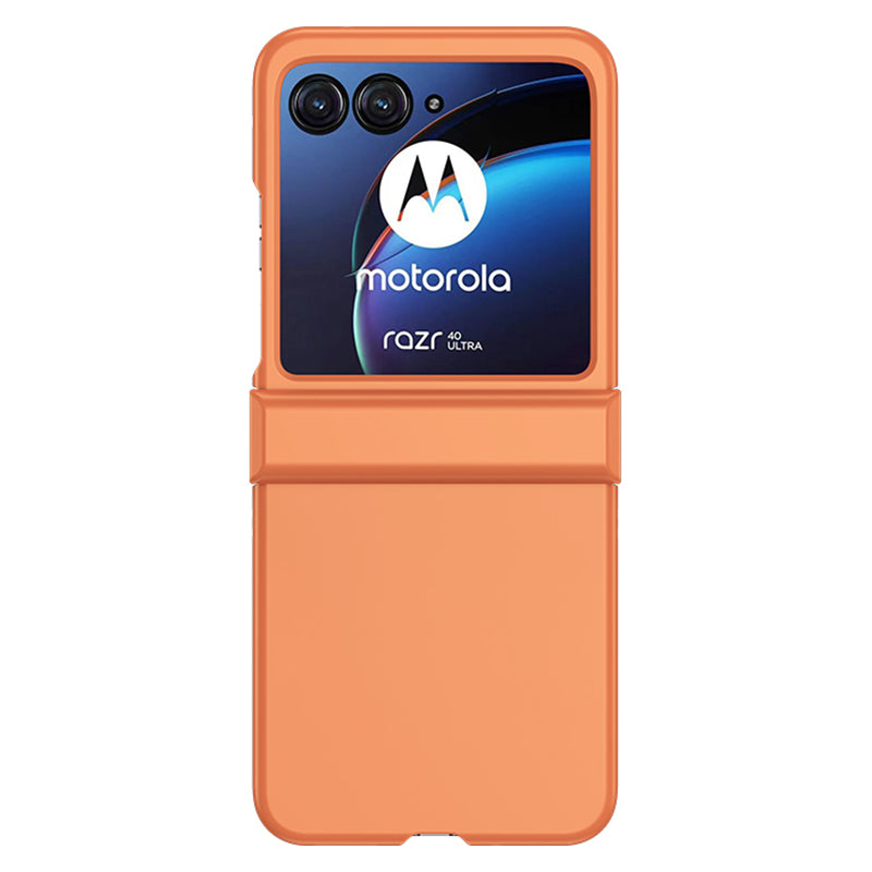 For Motorola Razr 40 Ultra 5G Hard PC Phone Cover Shockproof Hinge Protection Skin-touch Case