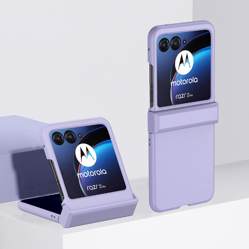 For Motorola Razr 40 Ultra 5G Hard PC Phone Cover Shockproof Hinge Protection Skin-touch Case
