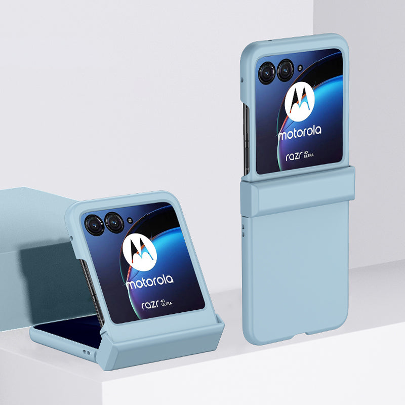 For Motorola Razr 40 Ultra 5G Hard PC Phone Cover Shockproof Hinge Protection Skin-touch Case