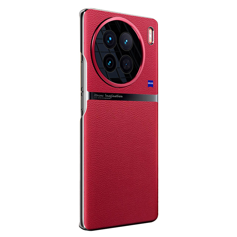For vivo X90s 5G Shockproof Case PU Leather + PC Mobile Phone Protective Cover