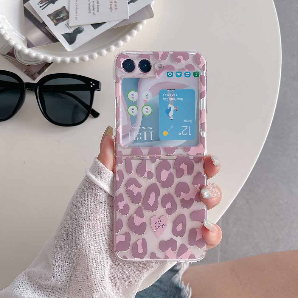 Hard PC Phone Case for Samsung Galaxy Z Flip5 5G Pattern Printing Protective Phone Cover