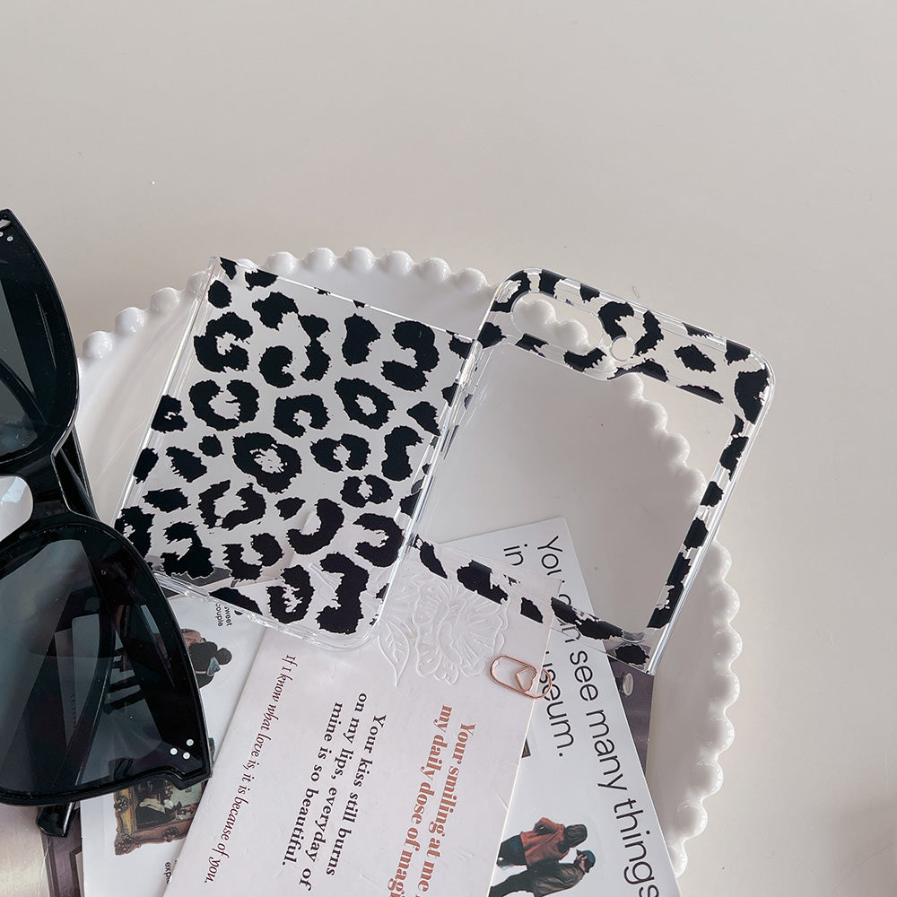 Hard PC Phone Case for Samsung Galaxy Z Flip5 5G Pattern Printing Protective Phone Cover