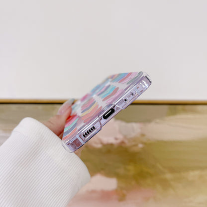 Hard PC Phone Case for Samsung Galaxy Z Flip5 5G Pattern Printing Protective Phone Cover