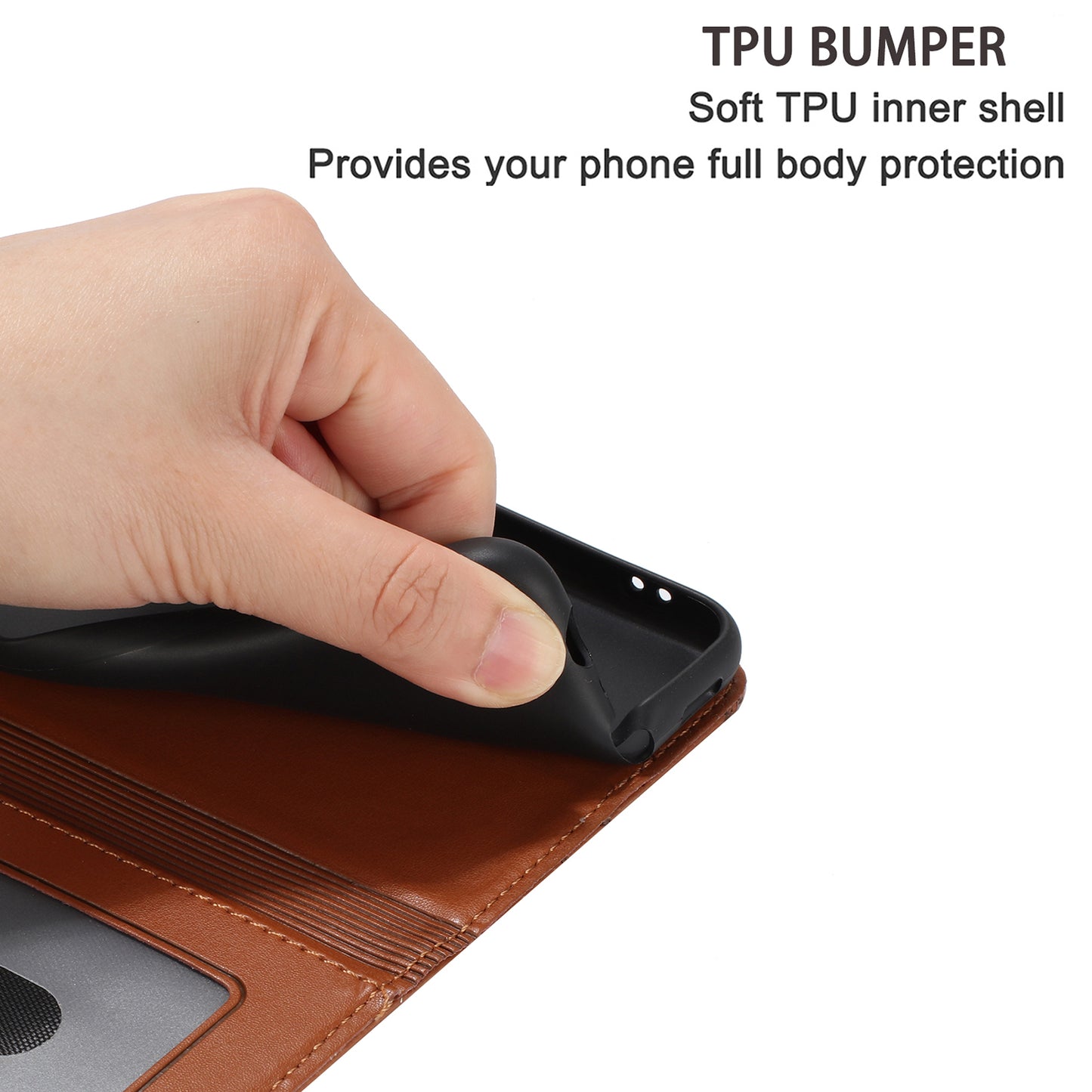 For Samsung Galaxy A13 4G / A04s 4G / A04 4G / M13 5G Shockproof Phone Cover Imprinted Stand Wallet Leather Phone Case with Strap