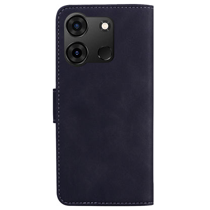 For Infinix Smart 7 (India) 4G / Smart 7 Plus Flip Stand Wallet Case PU Leather Butterfly Printing Phone Cover
