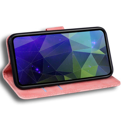 For Infinix Smart 7 (India) 4G / Smart 7 Plus Flip Stand Wallet Case PU Leather Butterfly Printing Phone Cover