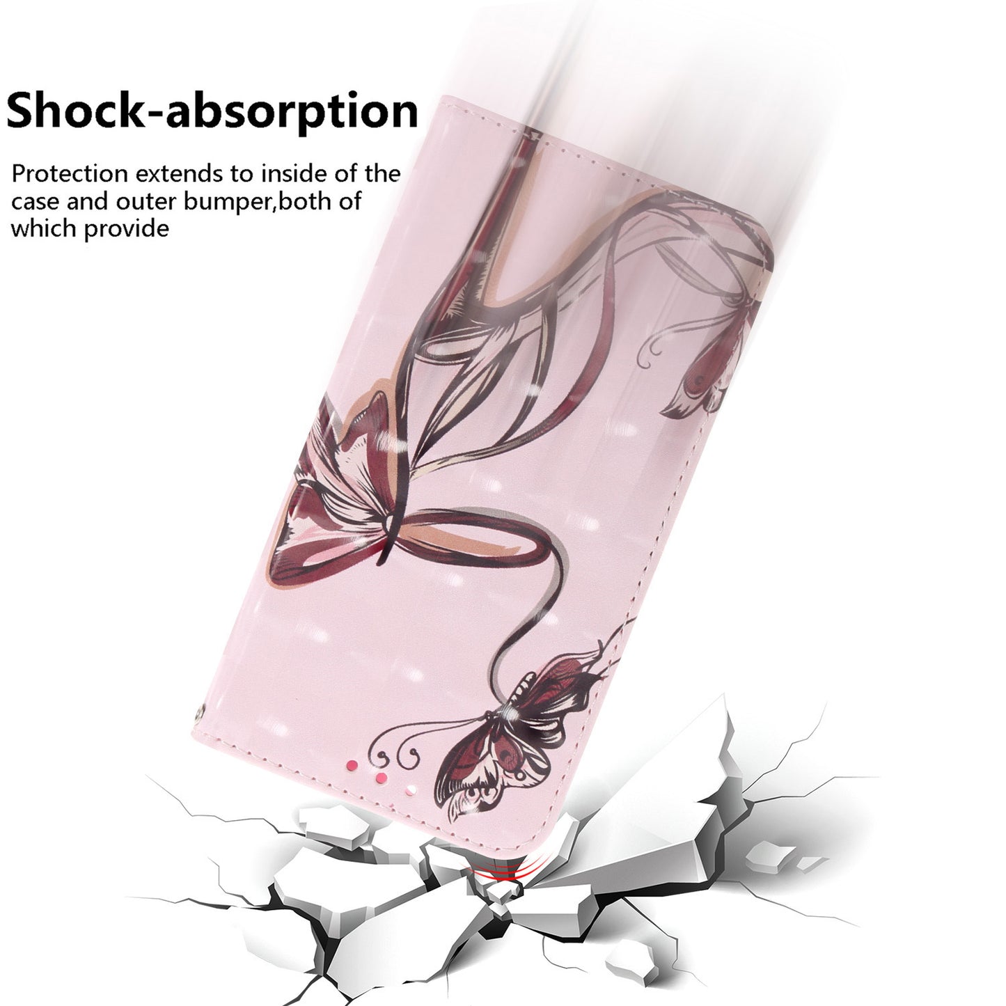 For Motorola Edge 40 5G Wallet Flip Cover PU Leather Printed 3D Pattern Stand Phone Case with Strap