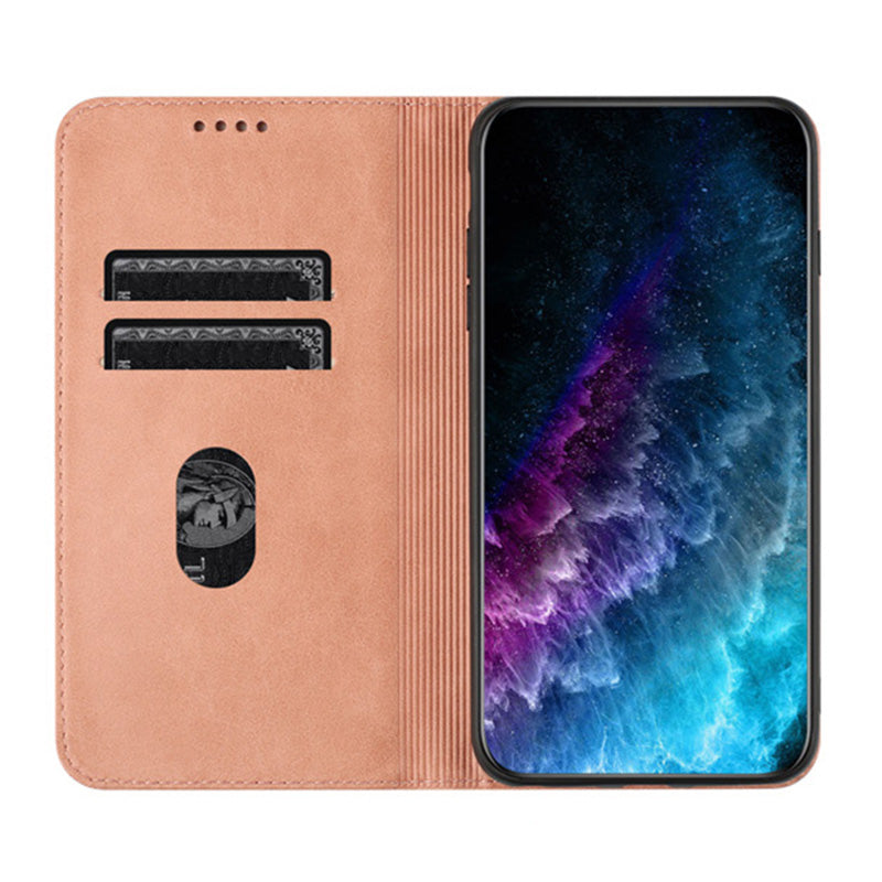 RFID Blocking Phone Case for Sony Xperia 10 V , Stand PU Leather Cover with Card Holder