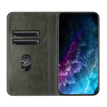 RFID Blocking Phone Case for Sony Xperia 10 V , Stand PU Leather Cover with Card Holder