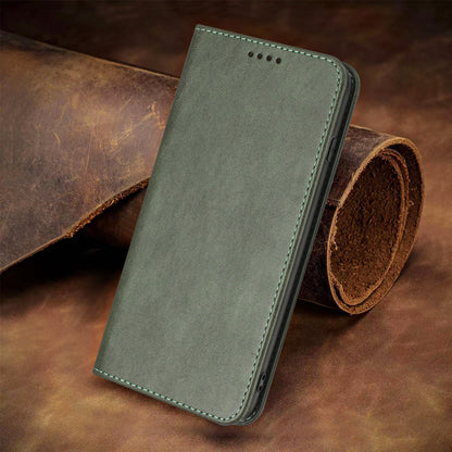 RFID Blocking Phone Case for Sony Xperia 10 V , Stand PU Leather Cover with Card Holder