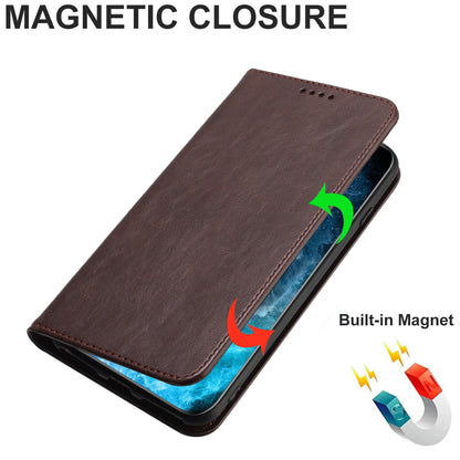 RFID Blocking Phone Case for Sony Xperia 10 V , Stand PU Leather Cover with Card Holder