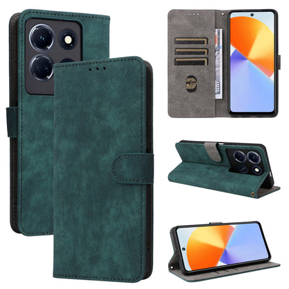 For Infinix Note 30 5G X6711 RFID Blocking Cover Leather Wallet Stand Phone Case with Strap