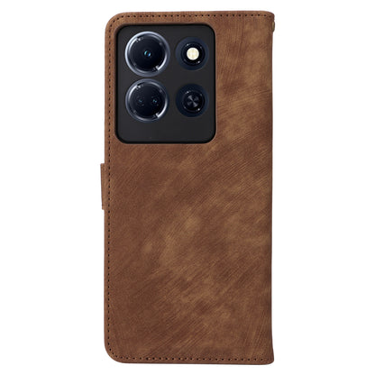 For Infinix Note 30 5G X6711 RFID Blocking Cover Leather Wallet Stand Phone Case with Strap