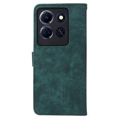 For Infinix Note 30 VIP 5G X6710 RFID Blocking Wallet Phone Cover Leather Stand Case with Strap