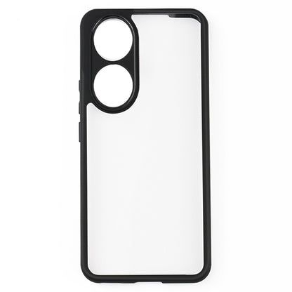 For Honor 90 Anti-Dust Phone Cover Flexible TPU + Hard PC Transparent Cell Phone Case