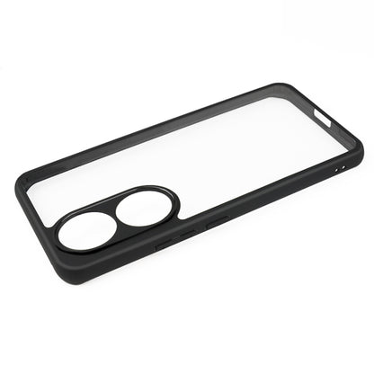 For Honor 90 Anti-Dust Phone Cover Flexible TPU + Hard PC Transparent Cell Phone Case