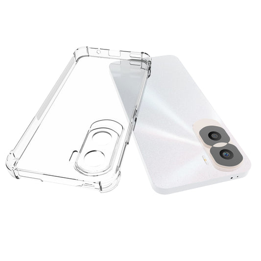 For Honor 90 Lite 5G / X50i 5G Soft TPU Phone Case Transparent Anti-slip Phone Cover