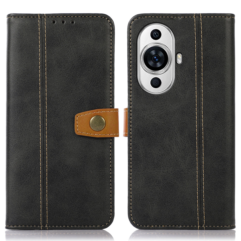 For Huawei nova 11 Pro / nova 11 Ultra Calf Texture Leather Case Stand Wallet Phone Cover