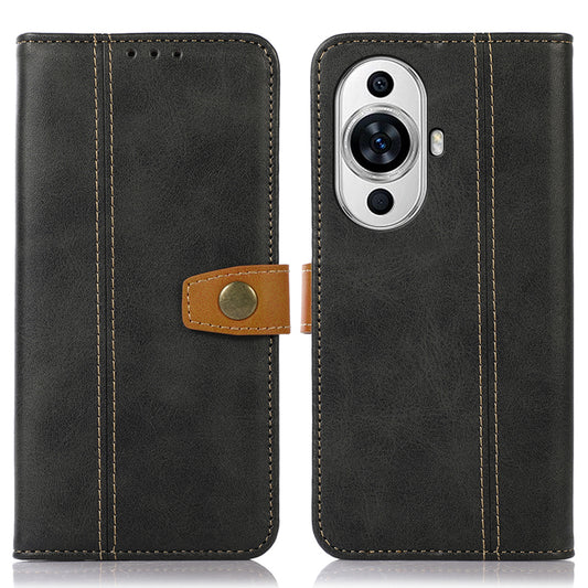 For Huawei nova 11 Pro / nova 11 Ultra Calf Texture Leather Case Stand Wallet Phone Cover