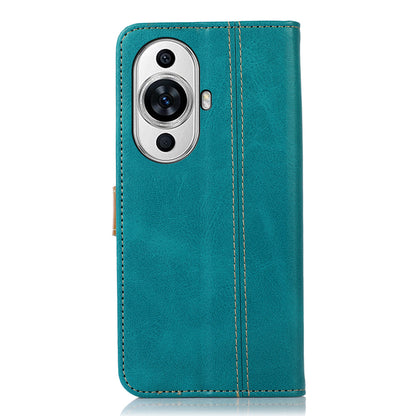 For Huawei nova 11 Pro / nova 11 Ultra Calf Texture Leather Case Stand Wallet Phone Cover