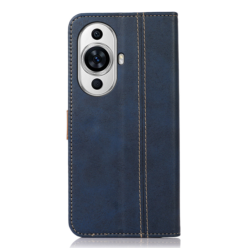 For Huawei nova 11 Pro / nova 11 Ultra Calf Texture Leather Case Stand Wallet Phone Cover