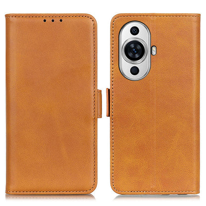 For Huawei nova 11 Pro / nova 11 Ultra Wallet Case Cowhide Texture PU Leather Phone Stand Cover