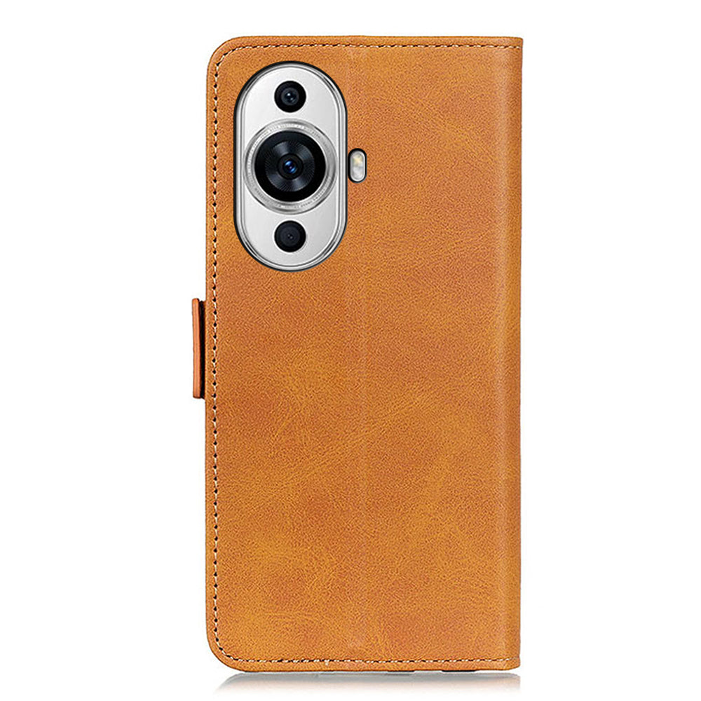 For Huawei nova 11 Pro / nova 11 Ultra Wallet Case Cowhide Texture PU Leather Phone Stand Cover