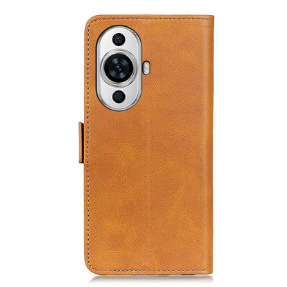 For Huawei nova 11 Pro / nova 11 Ultra Wallet Case Cowhide Texture PU Leather Phone Stand Cover
