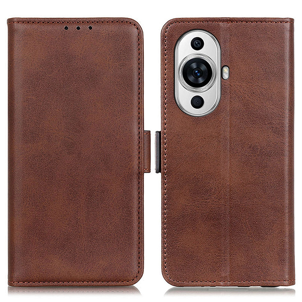 For Huawei nova 11 Pro / nova 11 Ultra Wallet Case Cowhide Texture PU Leather Phone Stand Cover