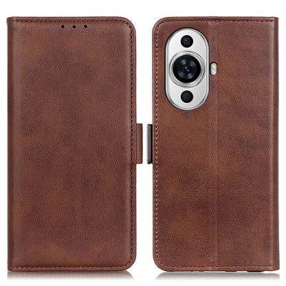 For Huawei nova 11 Pro / nova 11 Ultra Wallet Case Cowhide Texture PU Leather Phone Stand Cover