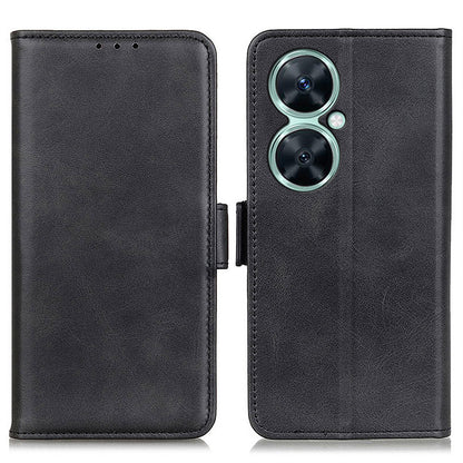 For Huawei Nova 11i / Enjoy 60 Pro / Maimang 20 Cowhide Texture Phone Case PU Leather Wallet Stand Cover