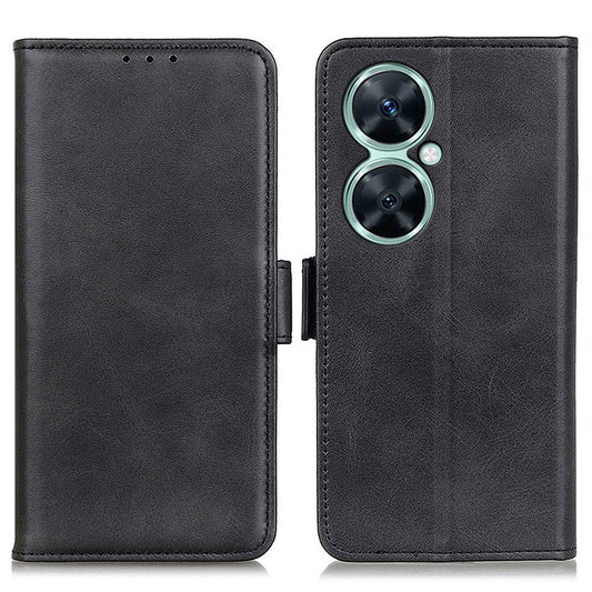 For Huawei Nova 11i / Enjoy 60 Pro / Maimang 20 Cowhide Texture Phone Case PU Leather Wallet Stand Cover