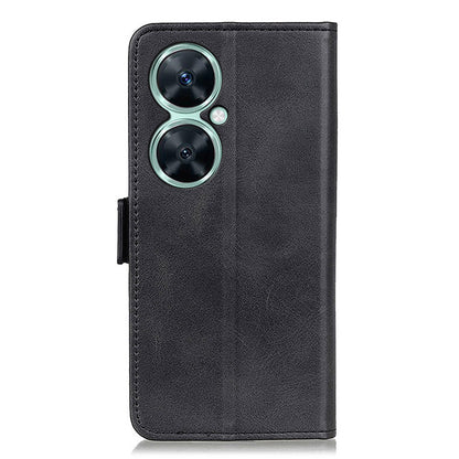For Huawei Nova 11i / Enjoy 60 Pro / Maimang 20 Cowhide Texture Phone Case PU Leather Wallet Stand Cover