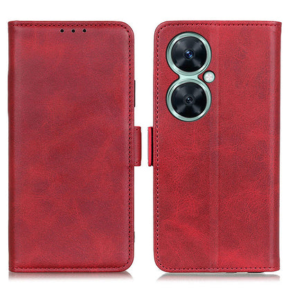 For Huawei Nova 11i / Enjoy 60 Pro / Maimang 20 Cowhide Texture Phone Case PU Leather Wallet Stand Cover