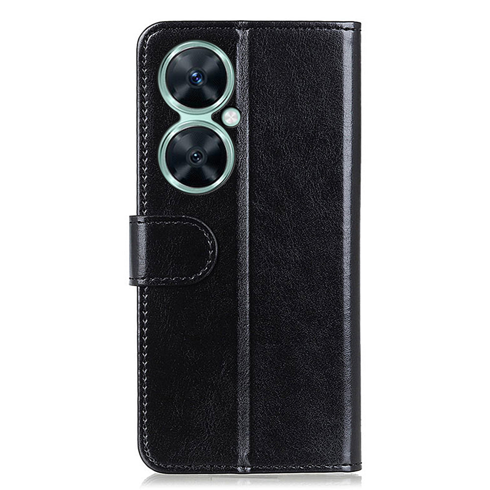 For Huawei Nova 11i / Enjoy 60 Pro / Maimang 20 Phone Leather Case Stand Wallet Crazy Horse Texture Cover