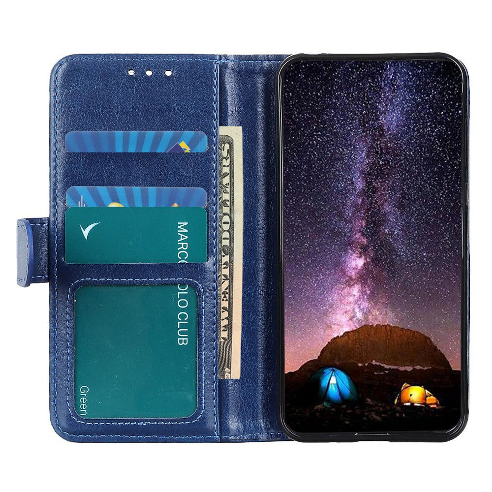 For Huawei Nova 11i / Enjoy 60 Pro / Maimang 20 Phone Leather Case Stand Wallet Crazy Horse Texture Cover