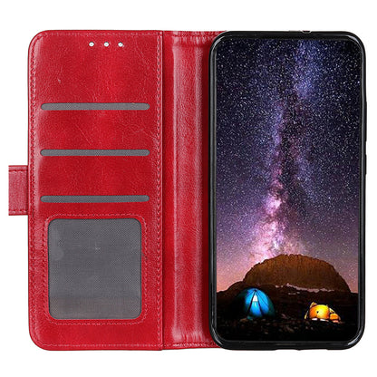 For Huawei nova 11 Flip Wallet Case Crazy Horse Texture PU Leather Stand Phone Cover