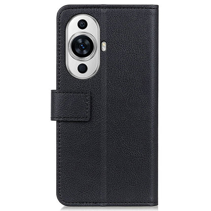For Huawei nova 11 PU Leather Wallet Case Stand Magnetic Flip Phone Cover