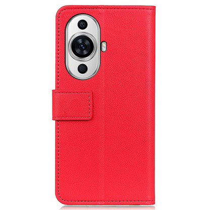 For Huawei nova 11 PU Leather Wallet Case Stand Magnetic Flip Phone Cover