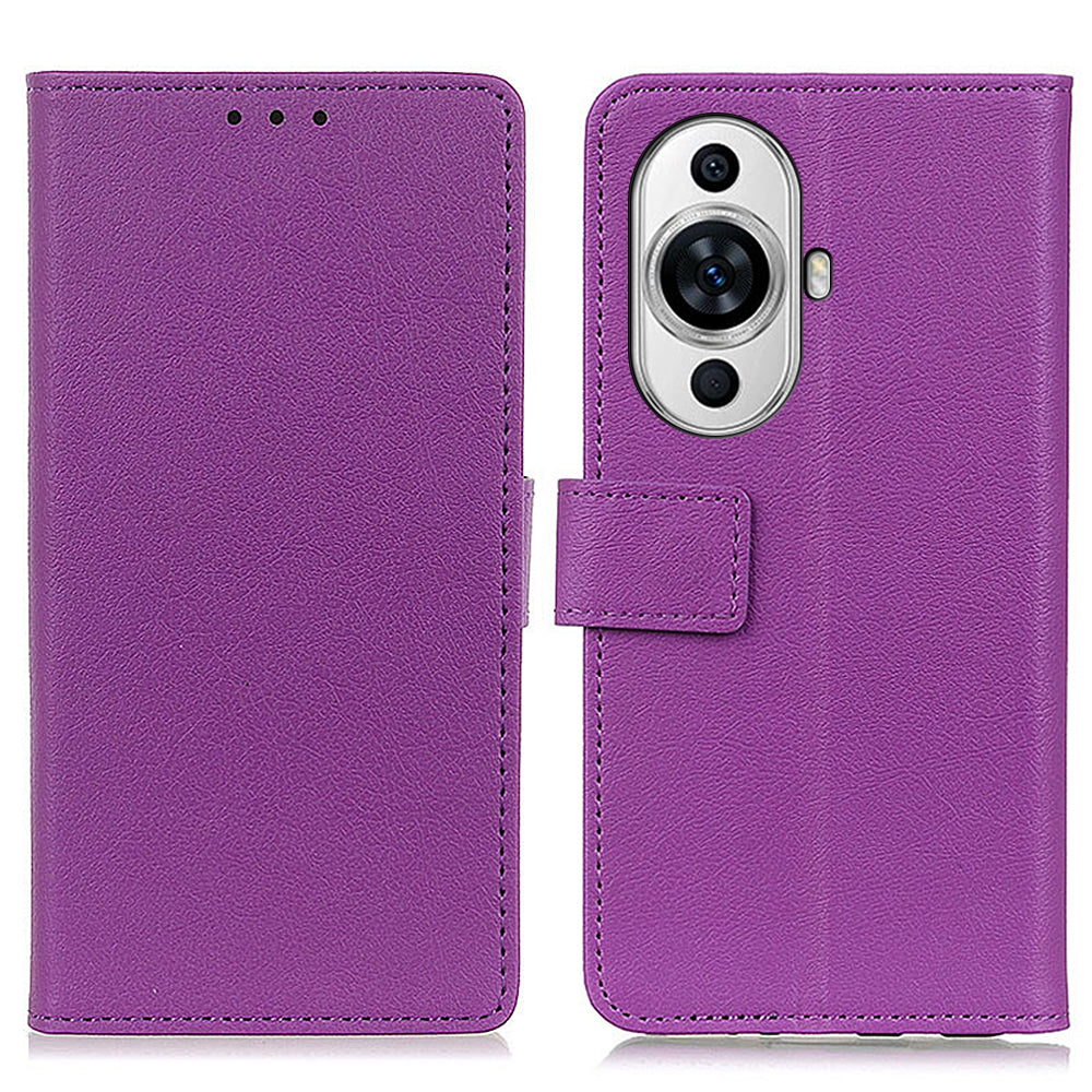 For Huawei nova 11 PU Leather Wallet Case Stand Magnetic Flip Phone Cover