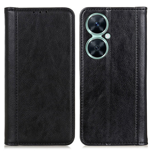 For Huawei Nova 11i / Enjoy 60 Pro / Maimang 20 Wallet Stand Phone Case Litchi Texture Split Leather Cover