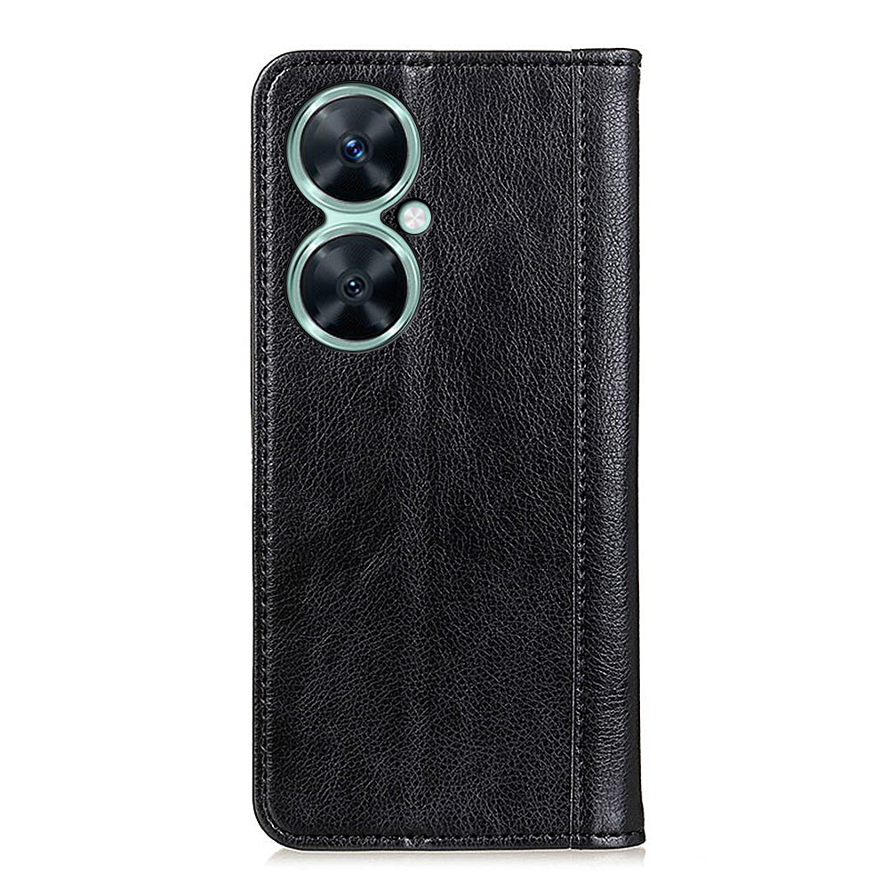For Huawei Nova 11i / Enjoy 60 Pro / Maimang 20 Wallet Stand Phone Case Litchi Texture Split Leather Cover