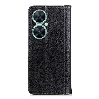 For Huawei Nova 11i / Enjoy 60 Pro / Maimang 20 Wallet Stand Phone Case Litchi Texture Split Leather Cover