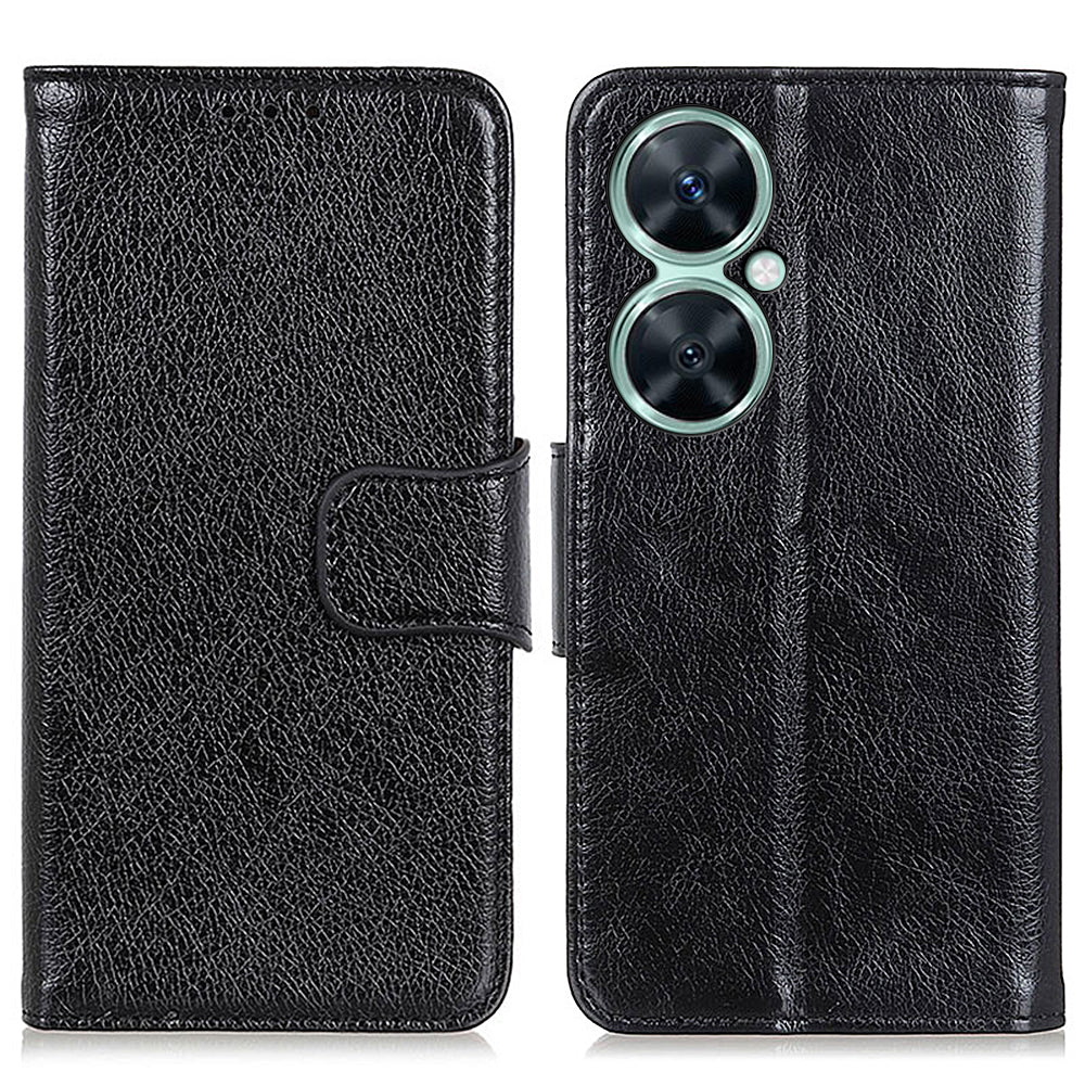 For Huawei Nova 11i / Enjoy 60 Pro / Maimang 20 Wallet Phone Case Nappa Texture Stand Split Leather Cover