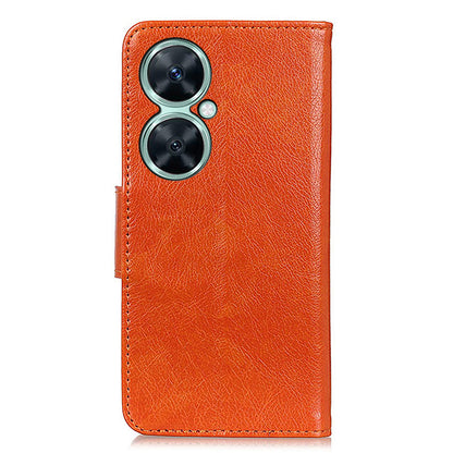 For Huawei Nova 11i / Enjoy 60 Pro / Maimang 20 Wallet Phone Case Nappa Texture Stand Split Leather Cover