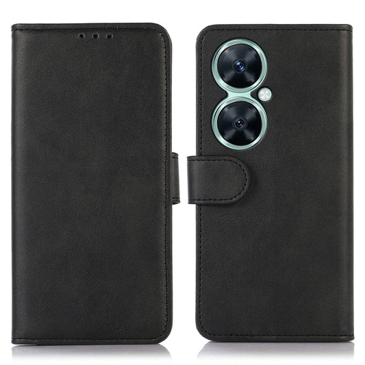 For Huawei Nova 11i / Enjoy 60 Pro / Maimang 20 PU Leather Wallet Case Stand Cowhide Texture Phone Cover