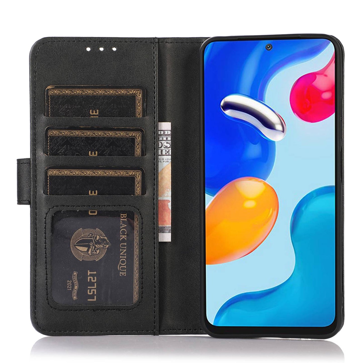 For Huawei Nova 11i / Enjoy 60 Pro / Maimang 20 PU Leather Wallet Case Stand Cowhide Texture Phone Cover
