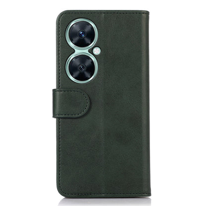 For Huawei Nova 11i / Enjoy 60 Pro / Maimang 20 PU Leather Wallet Case Stand Cowhide Texture Phone Cover